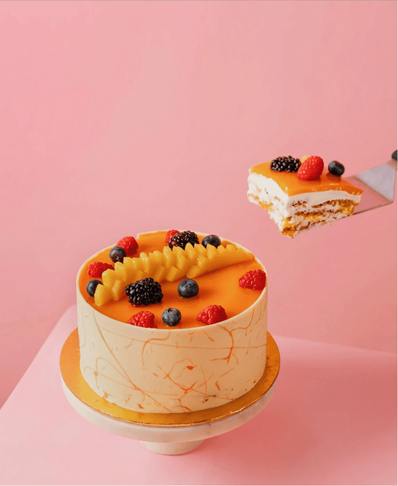 كيك المانجو